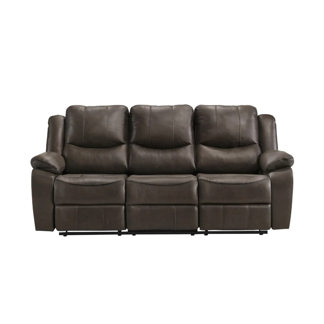 Nimbus Reclining Sofa, Brown, view 1
