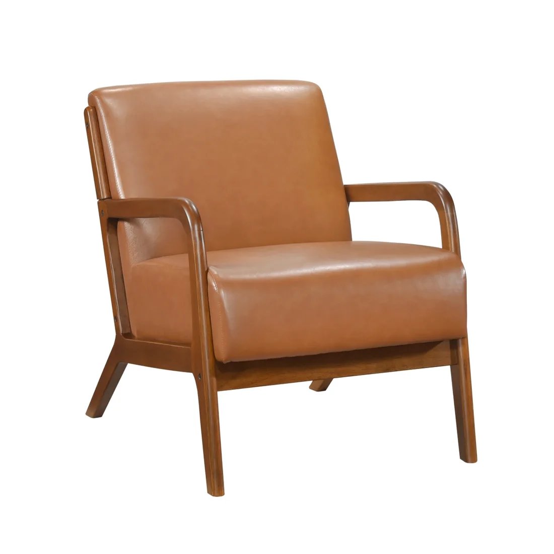 Gabe Accent Chair, Matt brown