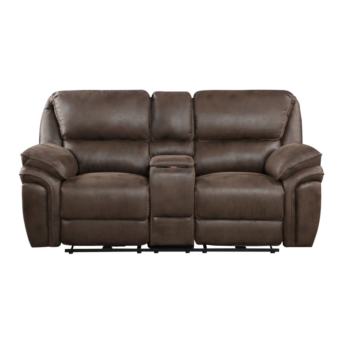 Proctor Reclining Loveseat, Brown