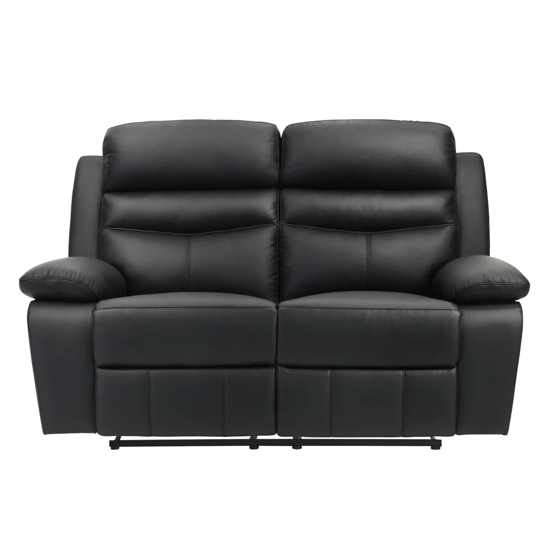 Hancock Reclining Loveseat, Black