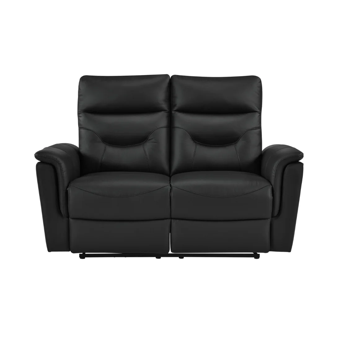 Anglesey Reclining Loveseat, Black