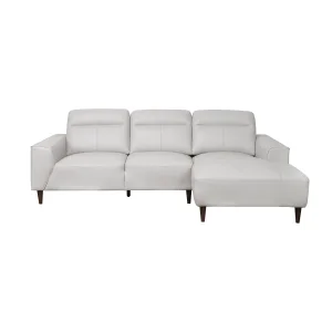 Trevelyn 2-Piece Sectional, Light Grey