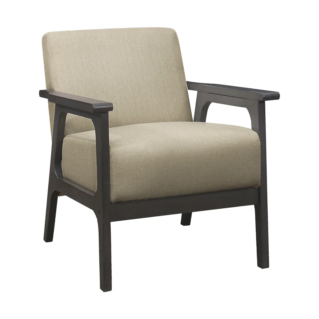 Ocala Accent Chair, Light brown