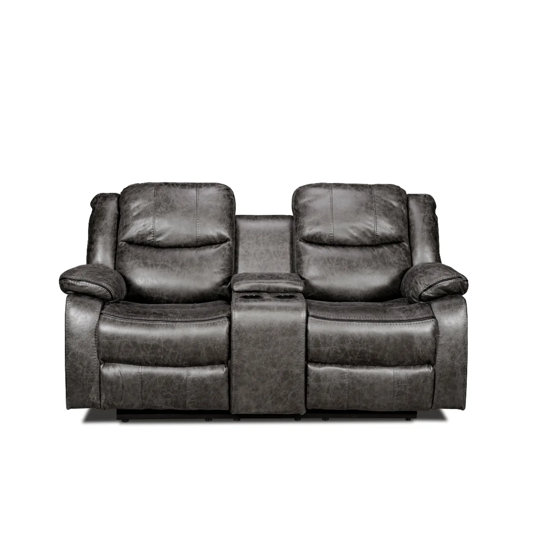 Everett Reclining Loveseat, Grey