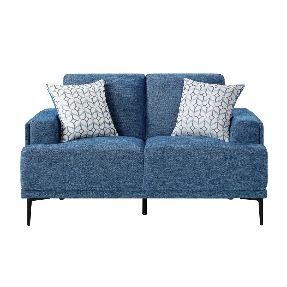 Stride Loveseat, Blue, view 1