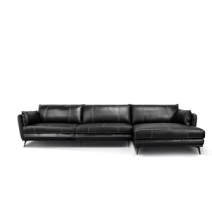 Recife 3-Piece Sectional, Black, view 1