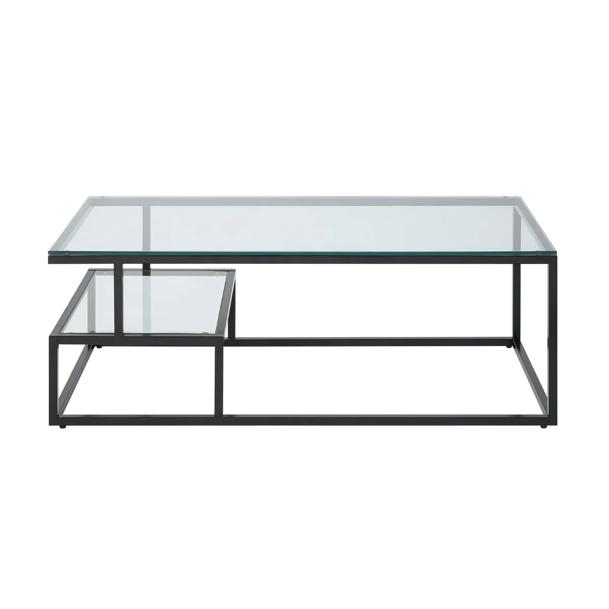 Elyria Coffee Table, Metal frame in black finish