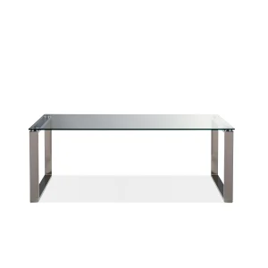 Metro Coffee Table with Glass Top, To be confirmed