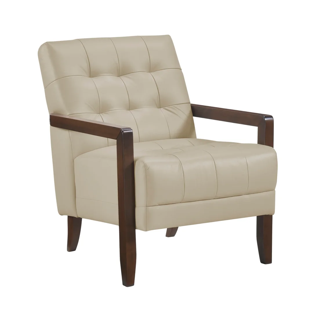 Crafton Accent Chair, Beige, view 1