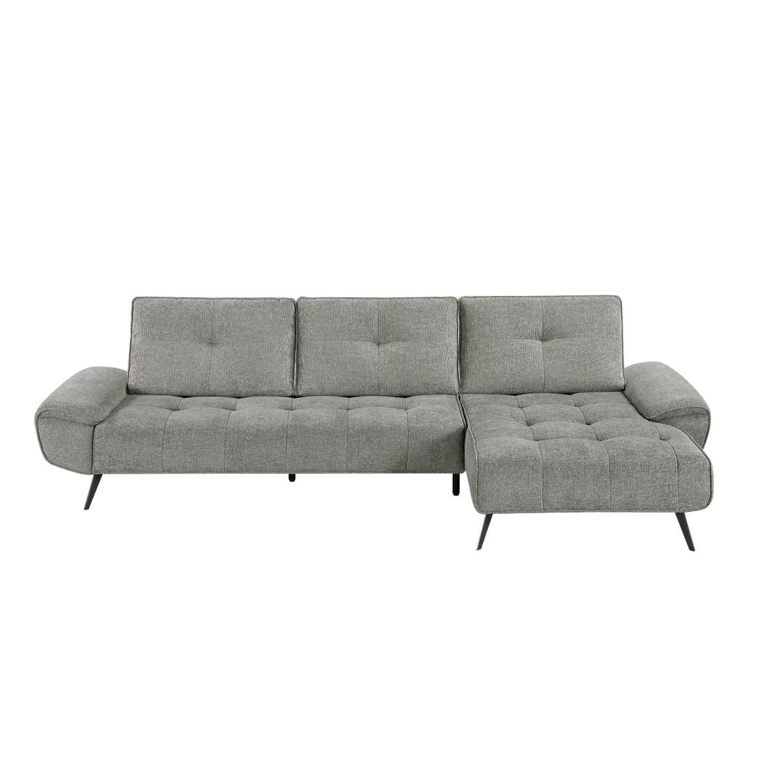 Dominic 2-Piece Sectional, Dove gray