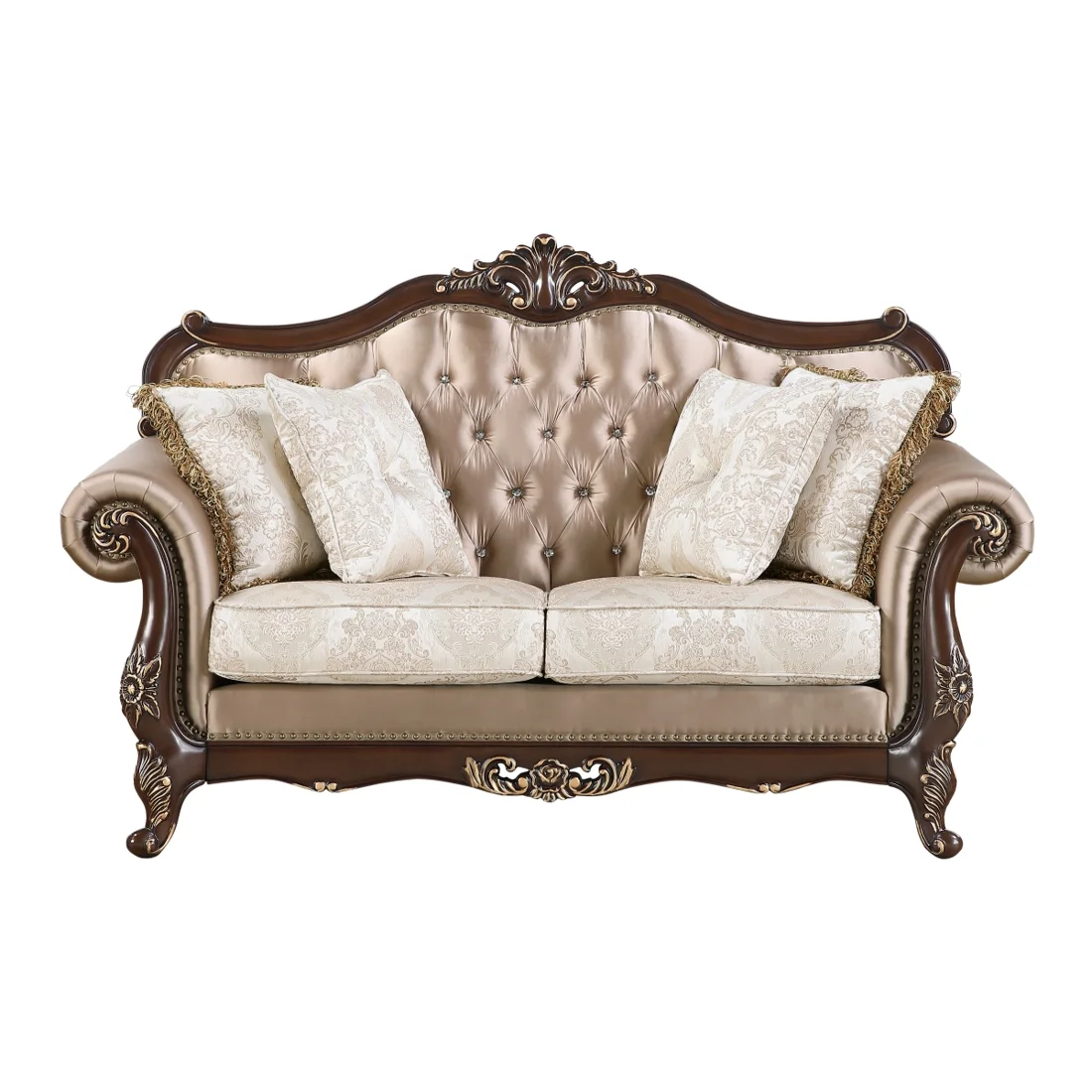 Regal Loveseat, Brown