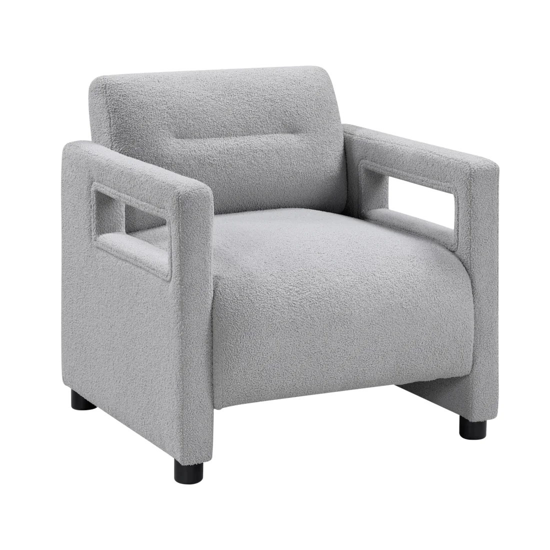 Orson Accent Chair, Gray, view 1