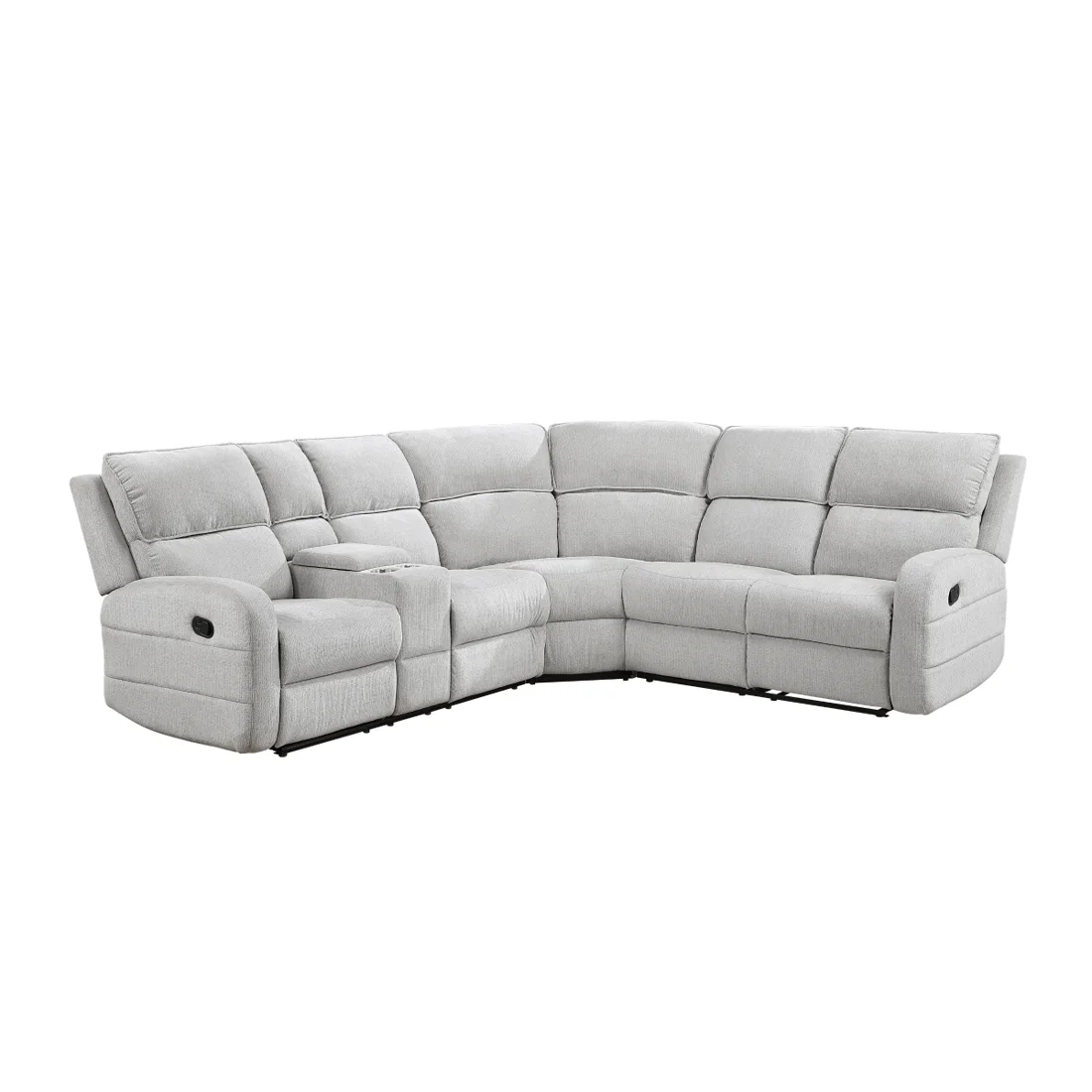 Thorne 3-Piece Sectional, Light gray