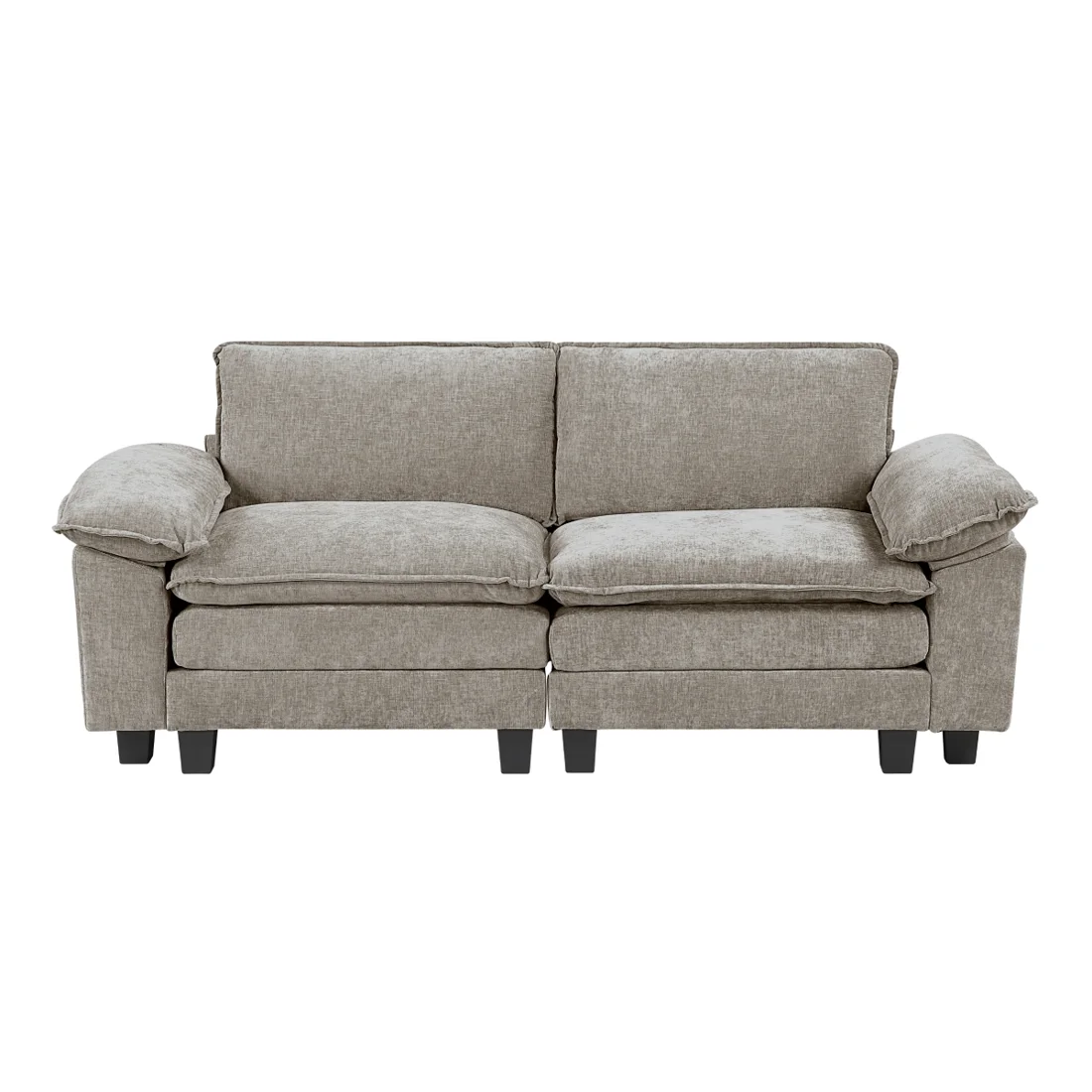 Dublin Loveseat, Dark pewter