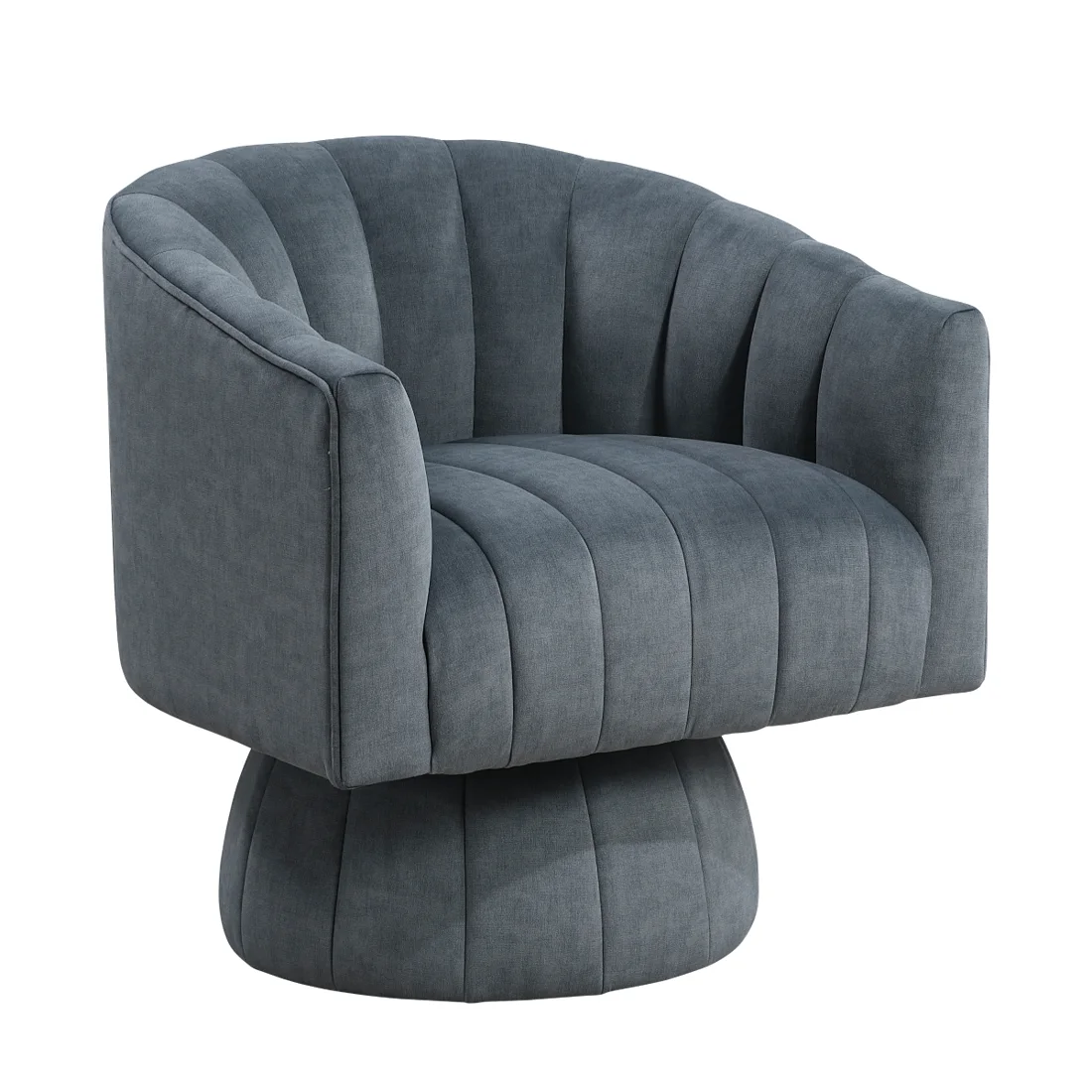 Bristol Swivel Chair, Dark gray