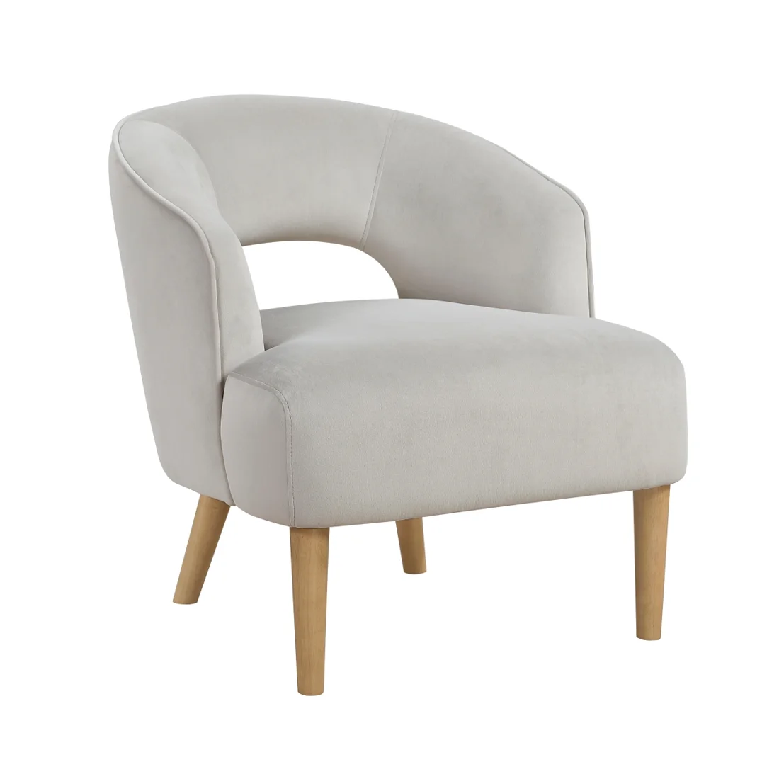 Dorset Accent Chair, Gray, view 1