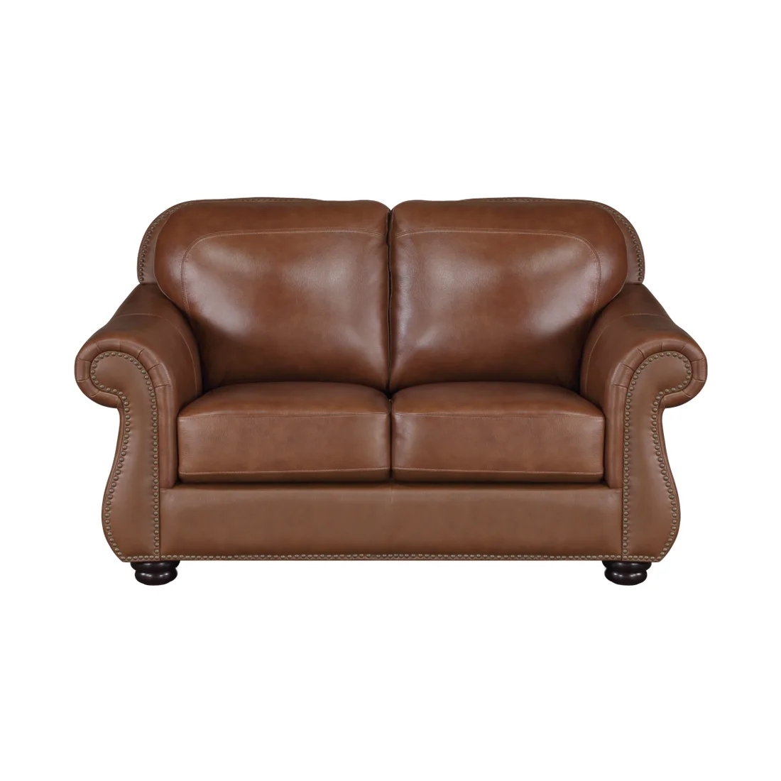 Attleboro Loveseat, Camel brown