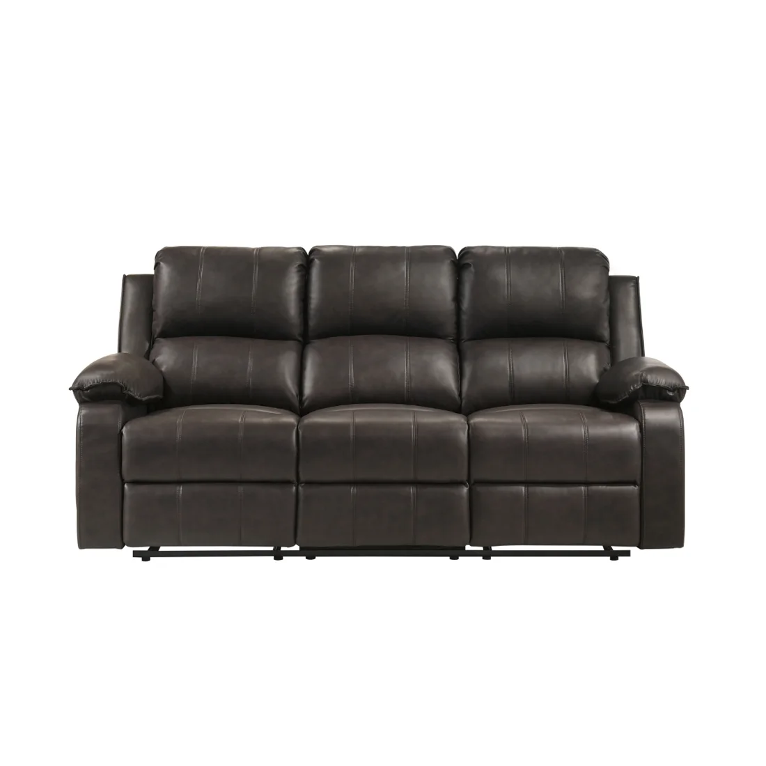 Mercer Reclining Sofa, Brown, view 1