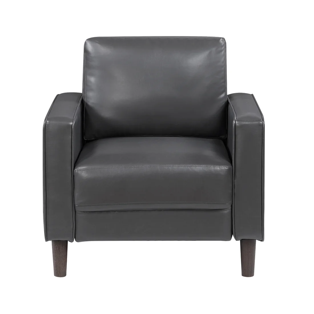 Malcolm Chair, Dark gray, view 1