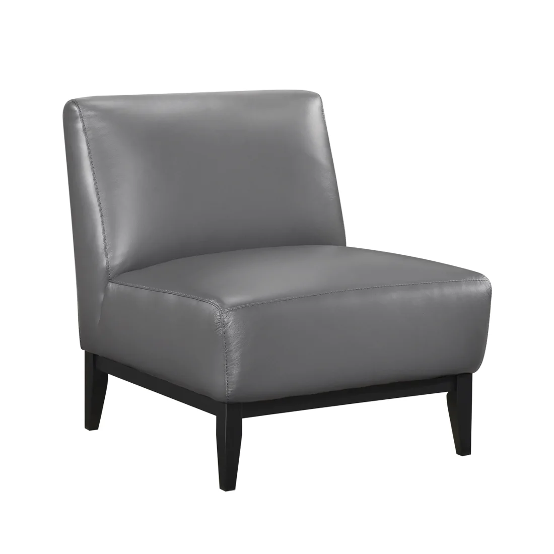 Houghton Accent Chair, Dark gray, view 1