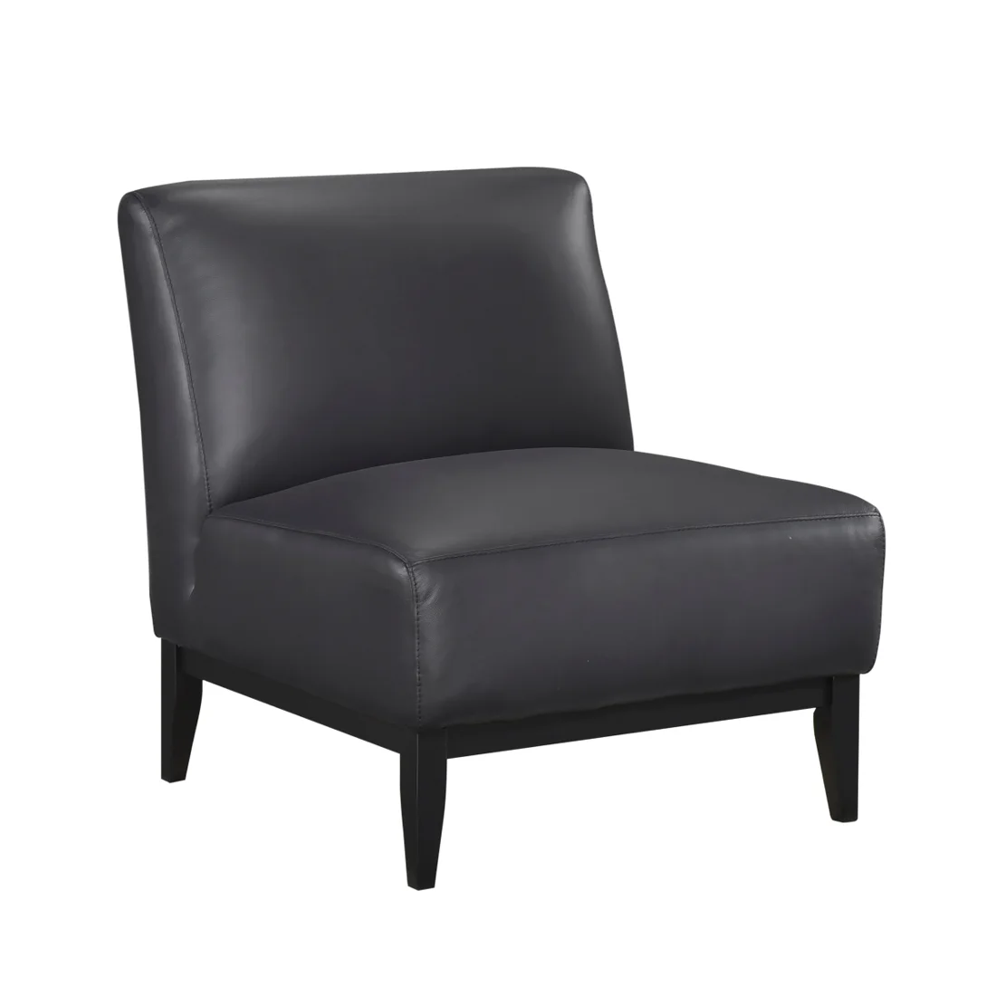 Houghton Accent Chair, Black, view 1