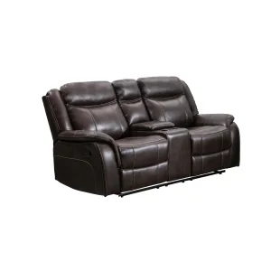 Paxton Reclining Loveseat, Brown