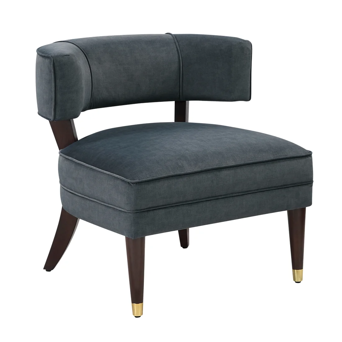 Wilson Accent Chair, Dark Gray