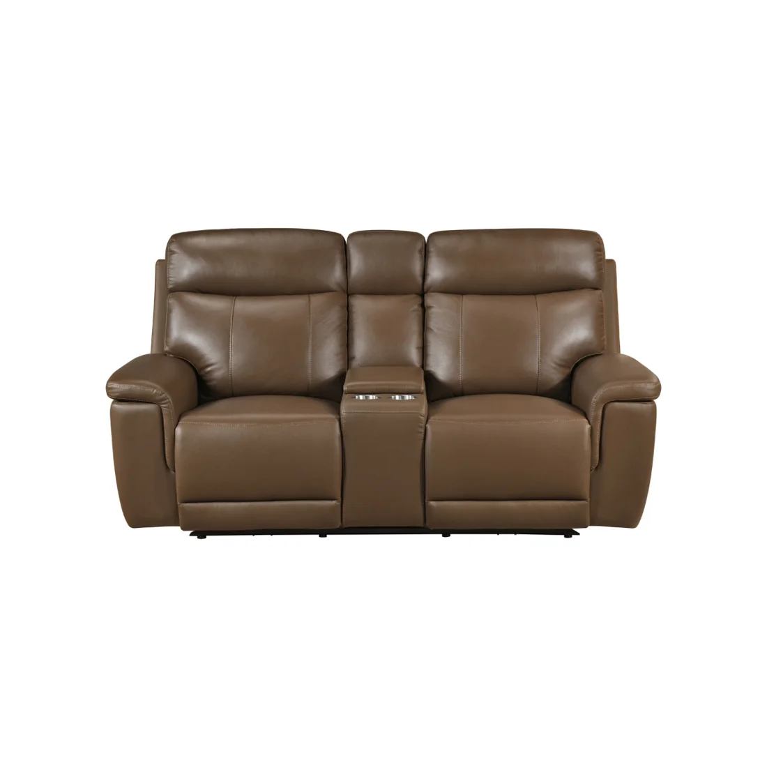 Celestia Reclining Loveseat, Brown