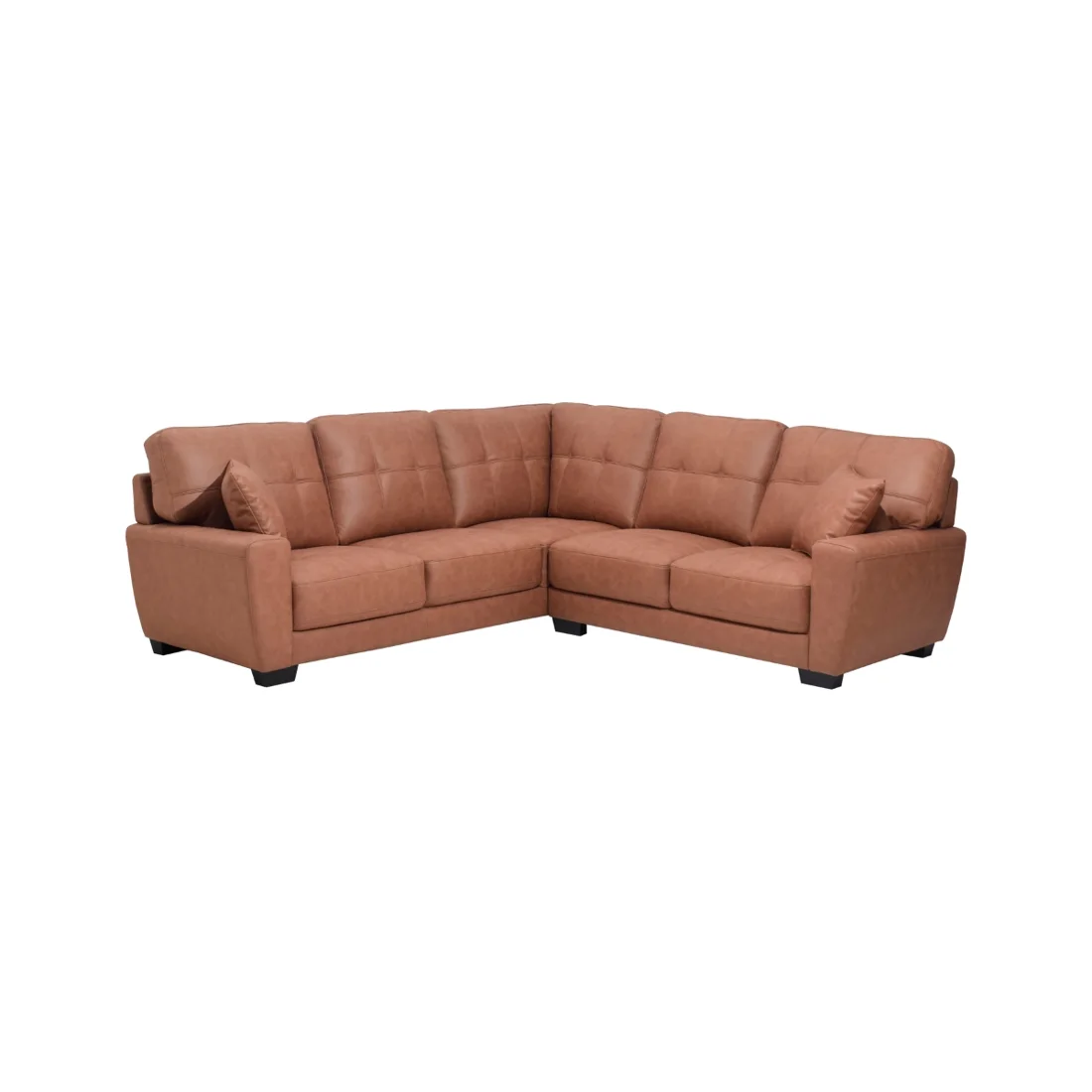 99011 2-Piece Sectional, Brown