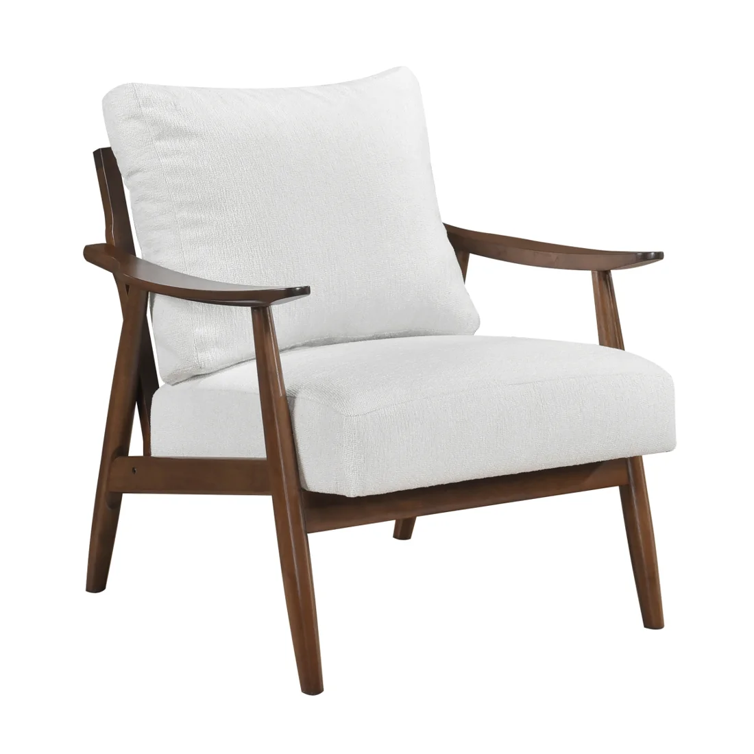 Barton Accent Chair, Off-white