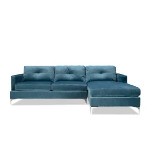 Hamilton 2-Piece Sectional, Blue, view 1