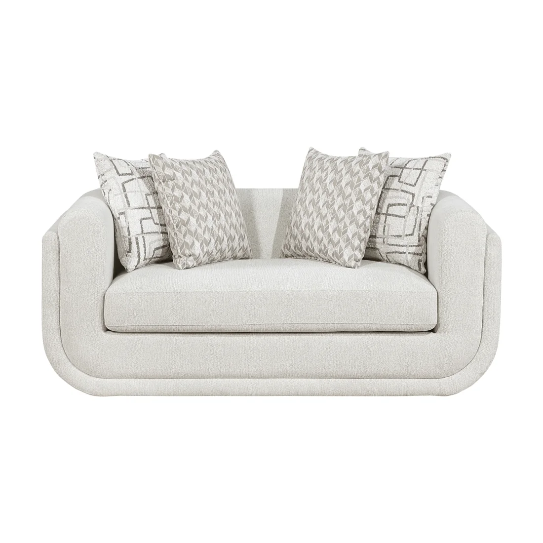 Nimbus Loveseat, Beige, view 1