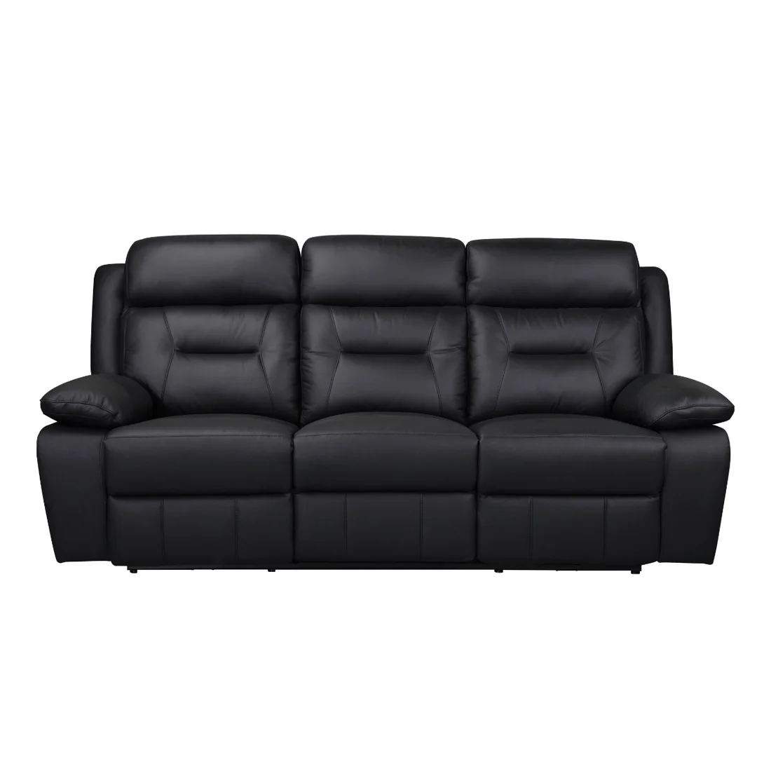 9629 Reclining Sofa, Black, view 1