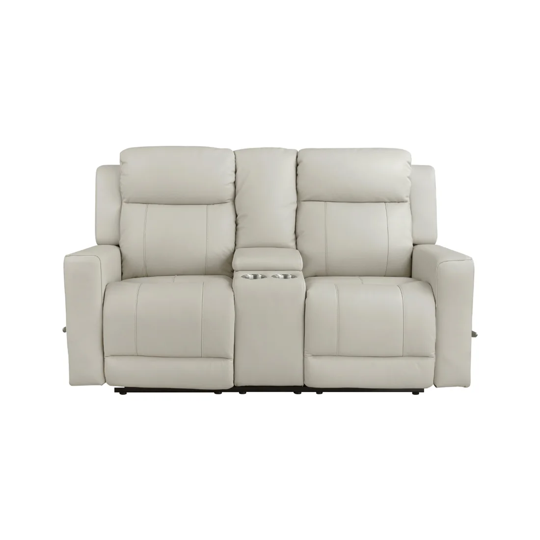 Rhys Reclining Loveseat, Beige