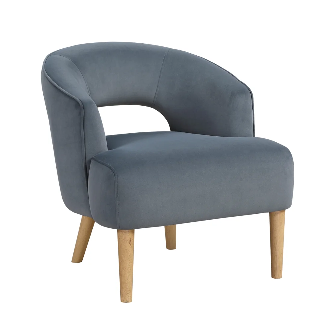 Dorset Accent Chair, Dark gray, view 1