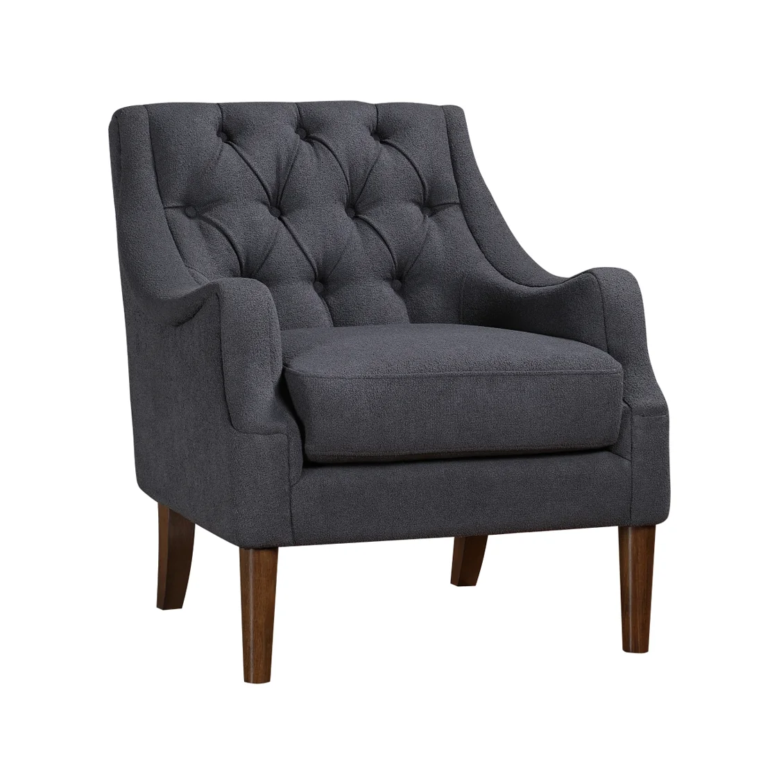 Stella Accent Chair, Dark gray