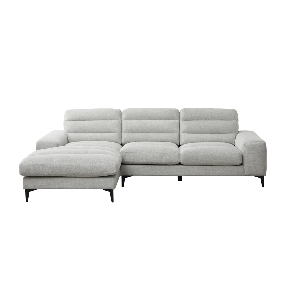 Suki 2-Piece Sectional, Light Grey