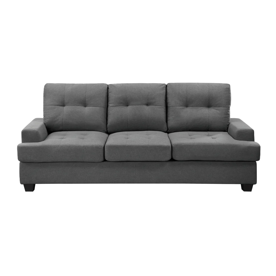 Dunstan Sofa, Dark gray, view 1
