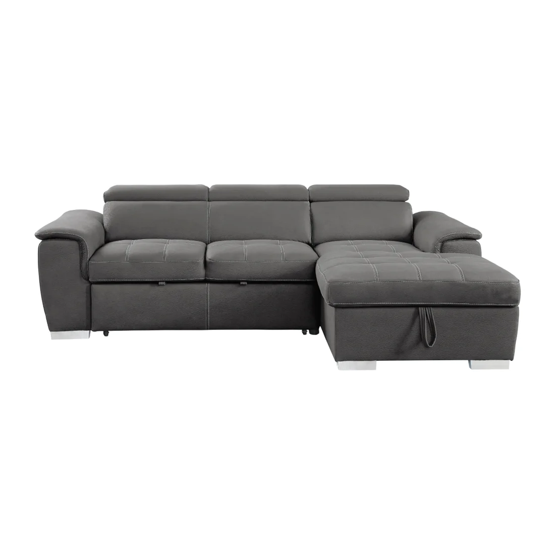 Ferriday 2-Piece Sleeper Sectional, Gray, view 1