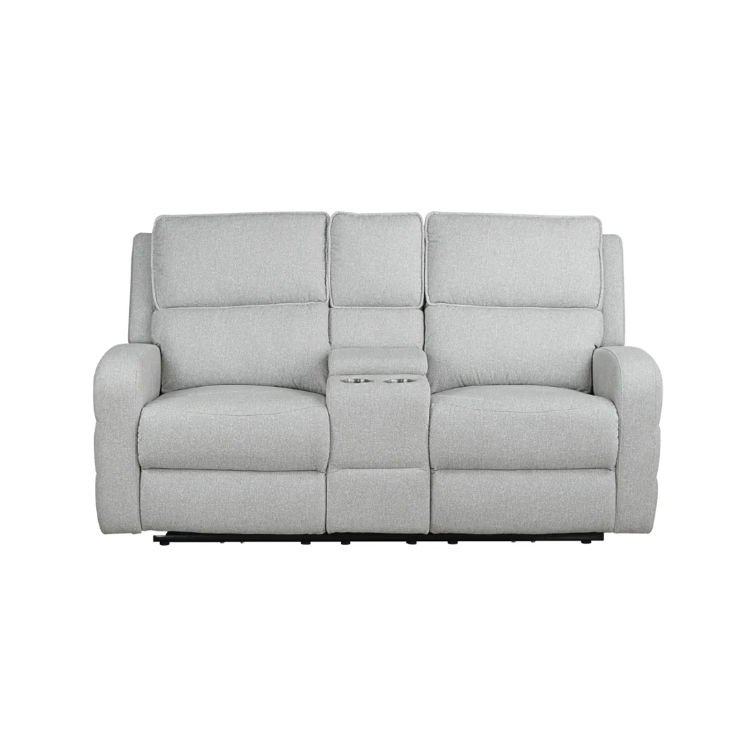 Thorne II Reclining Loveseat, Light Grey