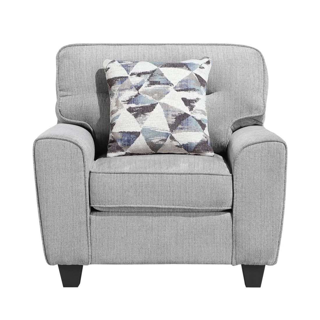 Bennett Chair, Gray, view 1