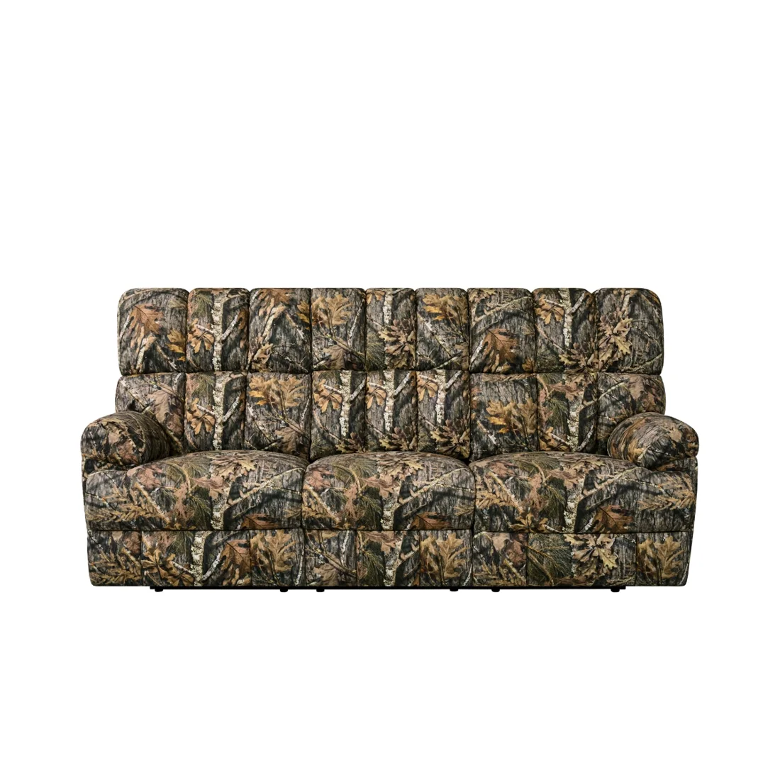 Harrison Reclining Sofa, Woodland Camouflage, view 1