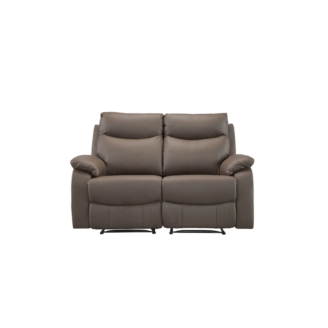 Wembley 2-Piece Reclining Loveseat, Chocolate Brown
