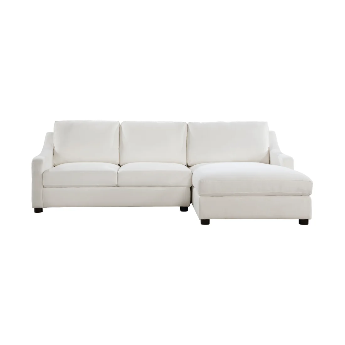 Zayden 2-Piece Sectional, Ivory