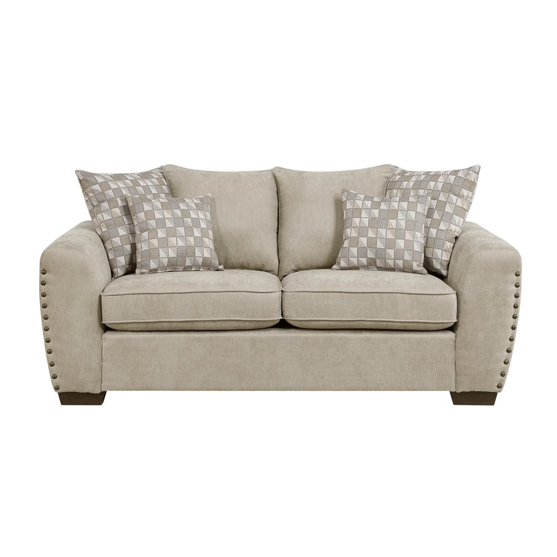 Silverthorne Loveseat, Light brown, view 1