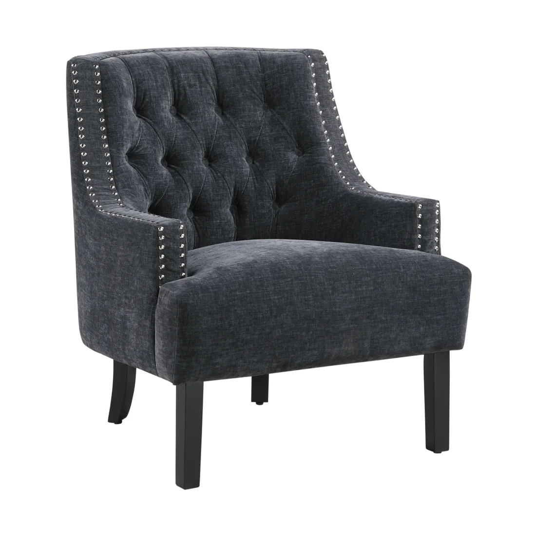 Charisma Accent Chair, Black