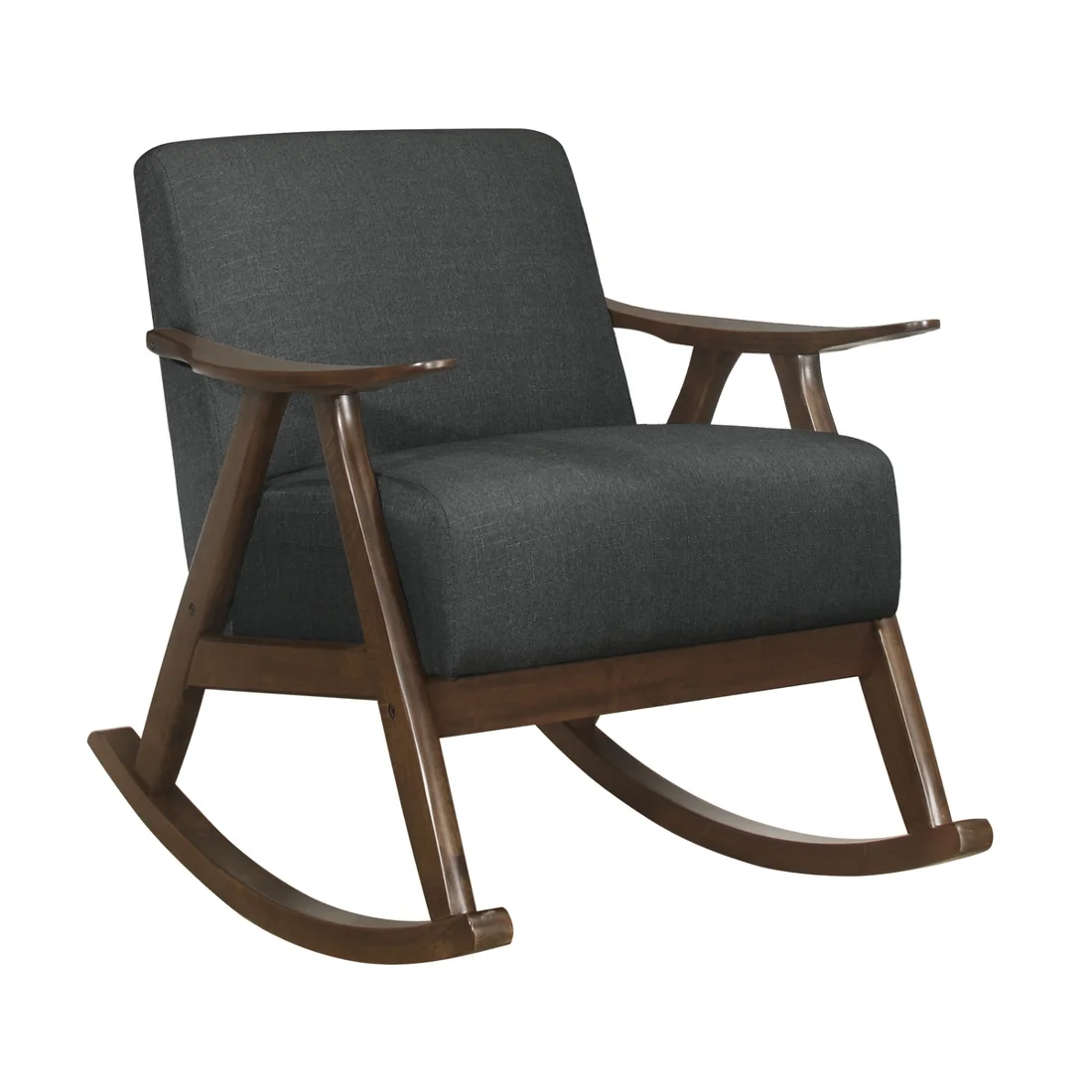 Waithe Rocking Chair, Dark gray, view 1