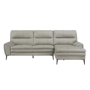 Essex 2-Piece Sectional, Grey-Beige