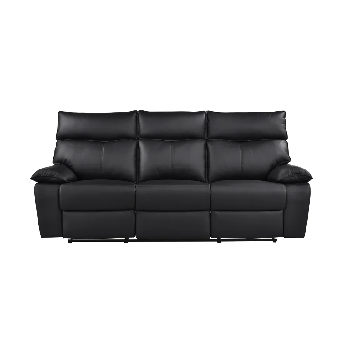 Kandra Reclining Sofa, Black, view 1
