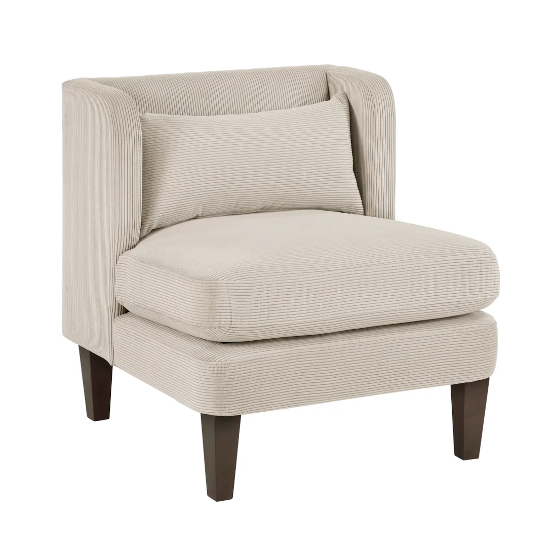 Forrester Accent Chair, Taupe, view 1